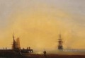 Ivan Aivazovsky tarde en las carreteras Paisaje marino